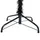 Plastgran med LED och julgranskulor svart 210 cm PVC