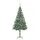 Plastgran med LED & julgranskulor & kottar 180 cm