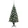 Plastgran med LED och julgranskulor och kottar 150 cm