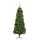Plastgran med LED och julgranskulor 240 cm grön