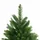 Plastgran med LED och julgranskulor 240 cm grön