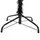 Plastgran med LED och julgranskulor svart 180 cm PVC 