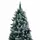 Plastgran med LED & julgranskulor & kottar 150 cm 