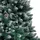 Plastgran med LED & julgranskulor & kottar 150 cm 