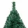 Plastgran med LED och julgranskulor grön 210 cm PVC 