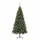 Plastgran med LED och julgranskulor grön 210 cm