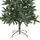 Plastgran med LED och julgranskulor grön 210 cm