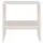 Sängbord vit 40x30,5x40 cm massiv furu 