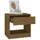 Sängbord 2 st honungsbrun 40x31x40 cm massiv furu 