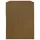 Sängbord 2 st honungsbrun 40x31x40 cm massiv furu 