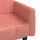 Bäddsoffa 2-sits rosa sammet