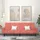 Bäddsoffa 2-sits rosa sammet