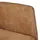 Gungstol brun vintage kanvas
