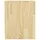 Sängbord 2 st 35,5x33,5x41,5 cm massivt furu