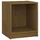 Sängbord honungsbrun 35,5x33,5x41,5 cm massiv furu 