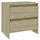 Sängbord sonoma-ek 45x34,5x44,5 cm konstruerat trä