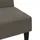 Bäddsoffa 2-sits mörkgrå mikrofibertyg