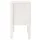 Sängbord 2 st vit 40x35x61,5 cm massiv furu