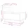 Sängbord 2 st 60x34x51 cm massiv furu