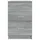 Sängbord grå sonoma 40x40x63 cm konstruerat trä