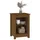 Sängbord 2 st honungsbrun 40x35x55 cm massiv furu