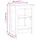 Sängbord 2 st honungsbrun 40x35x55 cm massiv furu
