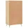 Skohylla sonoma-ek 60x35x105 cm konstruerat trä