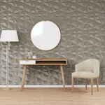 Väggpaneler 24 st betonggrå 50x50 cm EPS 6 m² diamant
