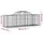 Gabioner bågformade 12 st 200x50x60/80 cm galvaniserat järn