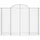Gabioner bågformade 13 st 200x50x140/160 cm galvaniserat järn