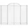 Gabioner bågformade 14 st 200x50x140/160 cm galvaniserat järn