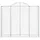 Gabioner bågformade 8 st 200x50x160/180 cm galvaniserat järn