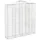 Gabioner bågformade 6 st 200x50x200/220 cm galvaniserat järn