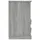 Sängbord grå sonoma 43x36x60 cm