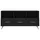 Tv-bänk svart 102x36x50 cm konstruerat trä