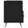 Tv-bänk svart 102x36x50 cm konstruerat trä